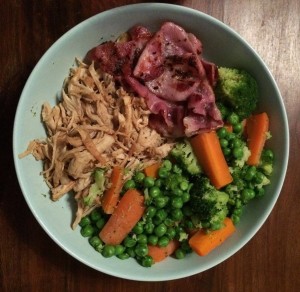 Overindulged on Chocolate, shredded chicken recipe, how i got back to eating healthily