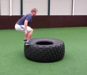hiit tyre workout