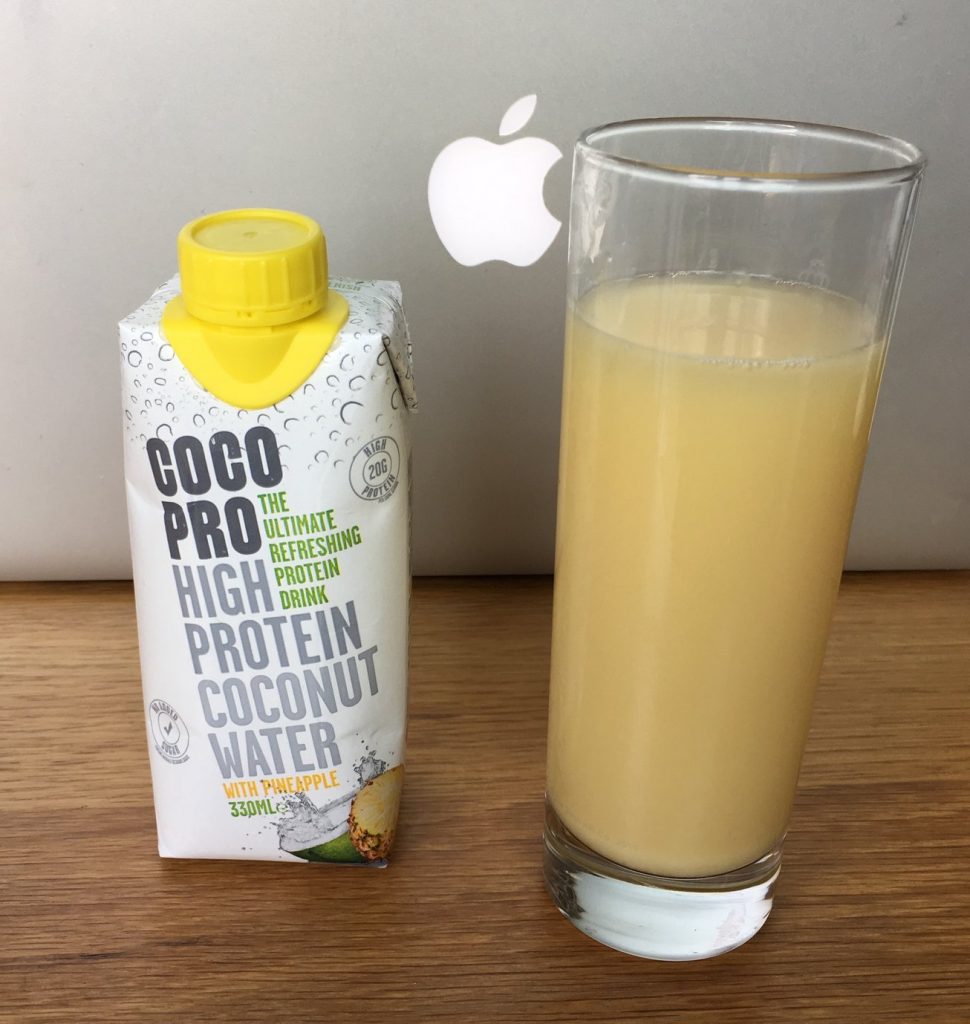 CocoPro high protein coconut water Hoyles Fitness Blog