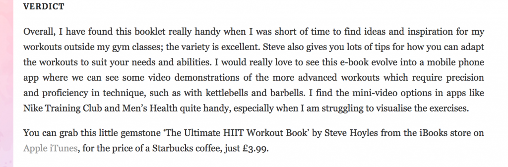 The Ultimate HIIT Workout Book