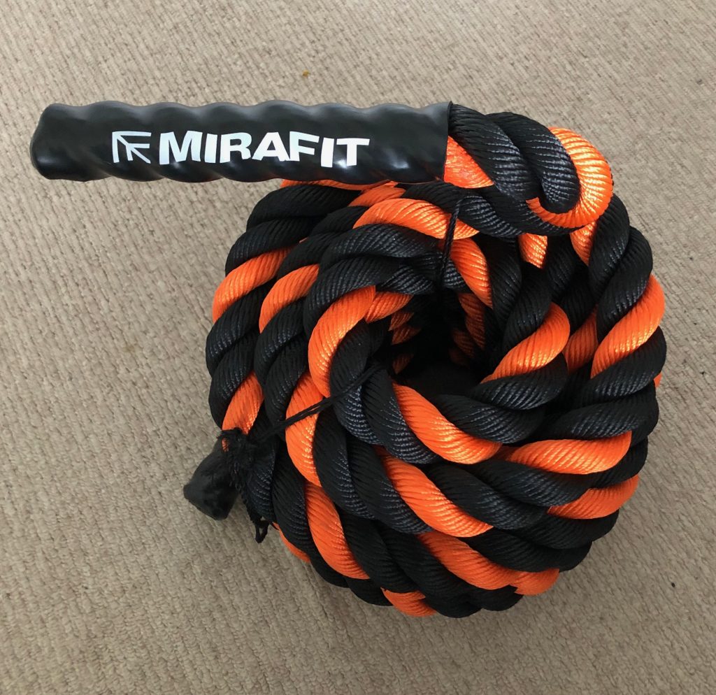 Mirafit Multi Purpose Battle Rope/Strap Anchor Station & Weight Sled Pull Drag 